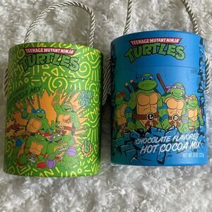 Teenage Mutant Ninja Turtle Chocolate Flavored Hot Cocoa Mixes Set of 2 NEW